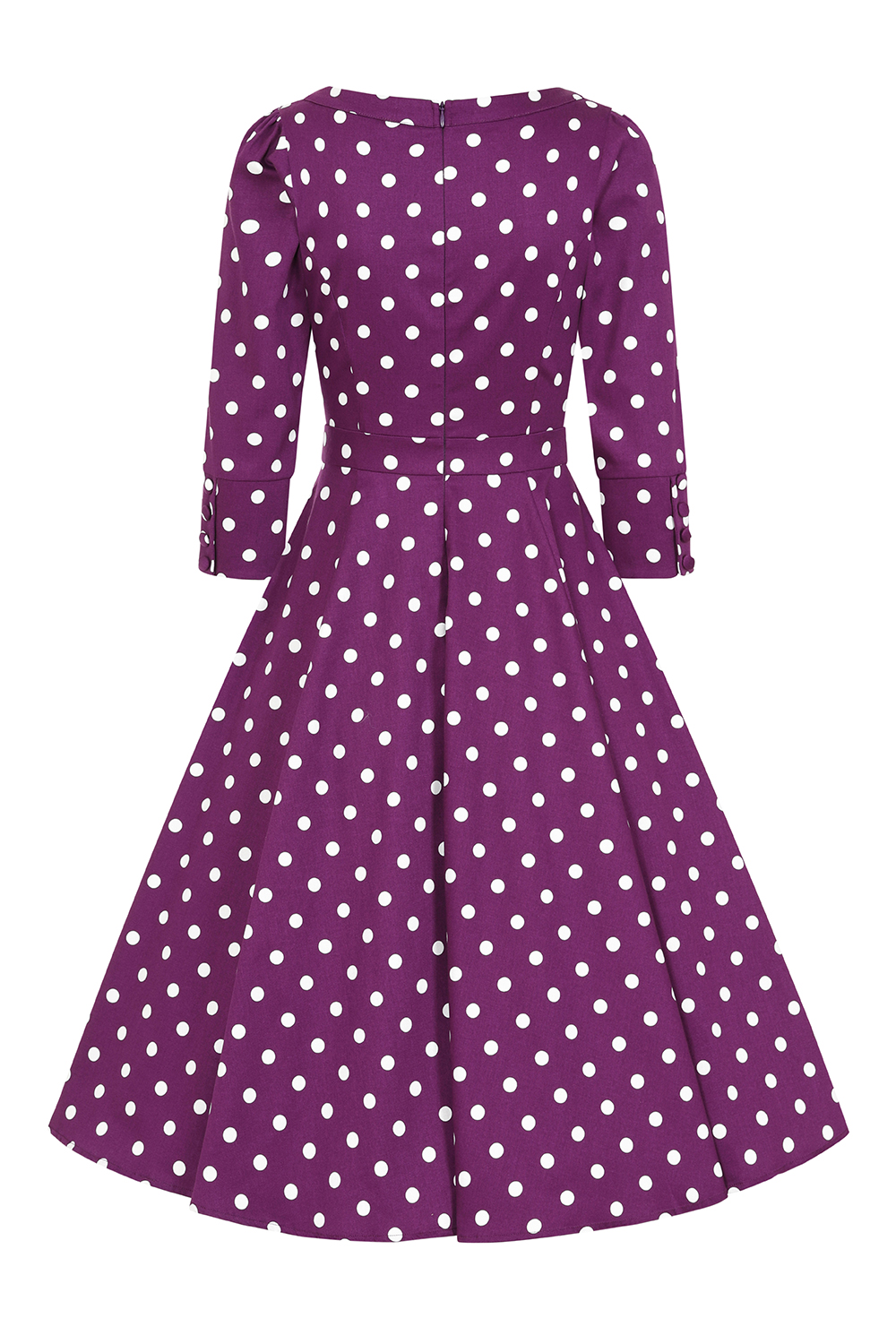 Madalyn Polka Dot Swing Dress
